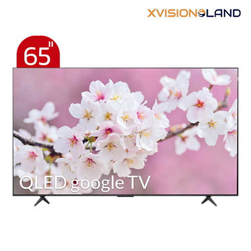 تلویزیون QLED UHD 4K هوشمند google TV تی سی ال مدل C655 سایز ۶۵ اینچ